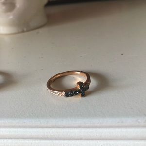 Swarovski Cross Ring